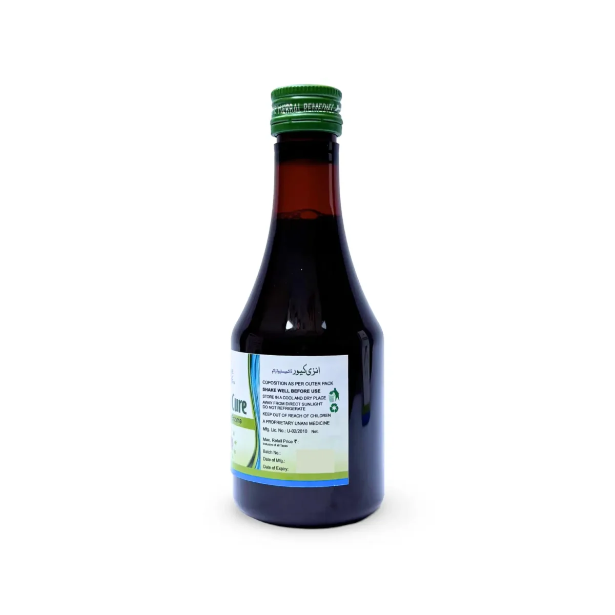 Enzy Cure Sugar-Free Syrup